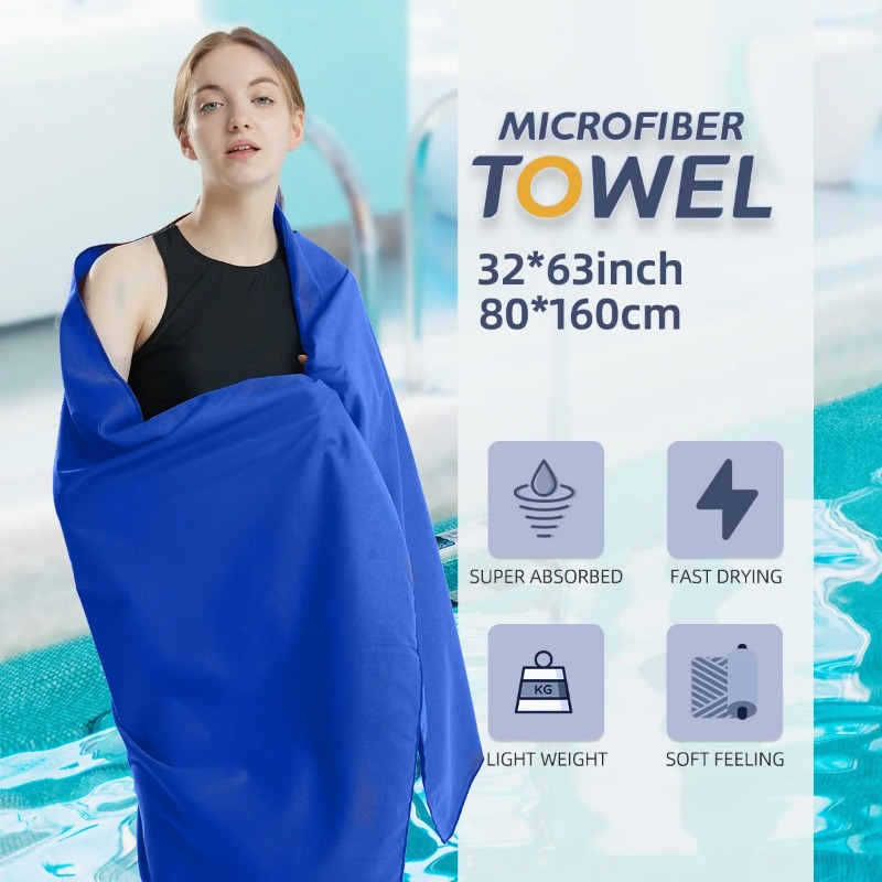 Pilates Yoga Towel - منشفة من الألياف الدقيقة سريعة الجفاف،