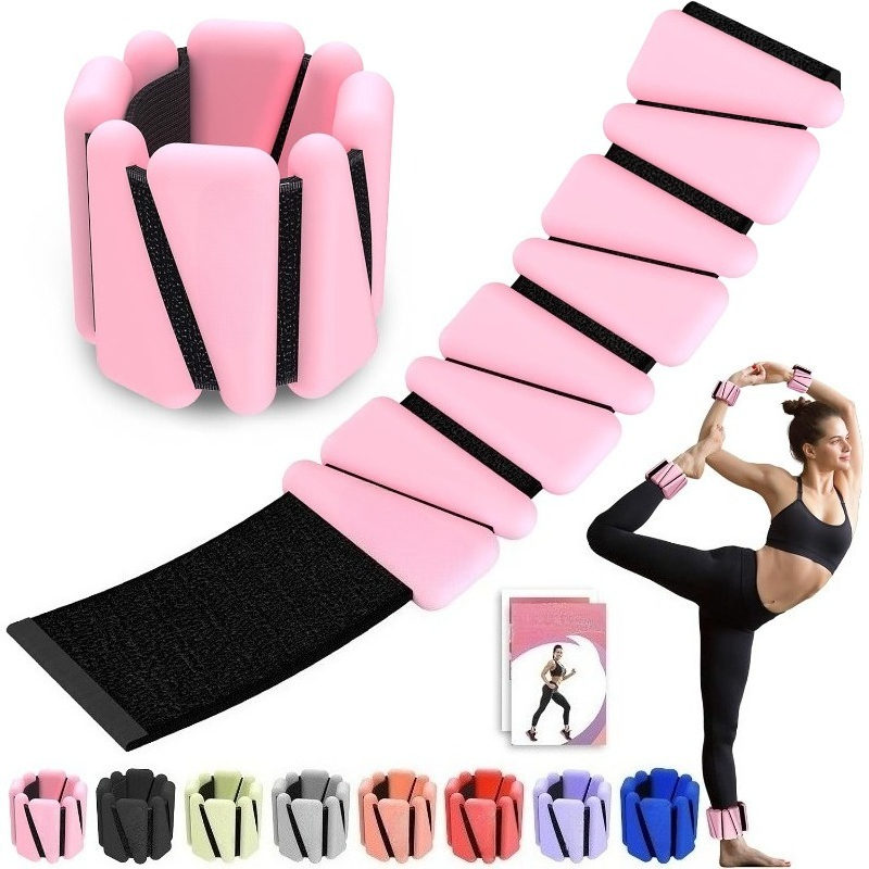 Pilates Yoga Ring Exercises - أوزان للمعصم والكاحل للنساء، مجموعة أوزان