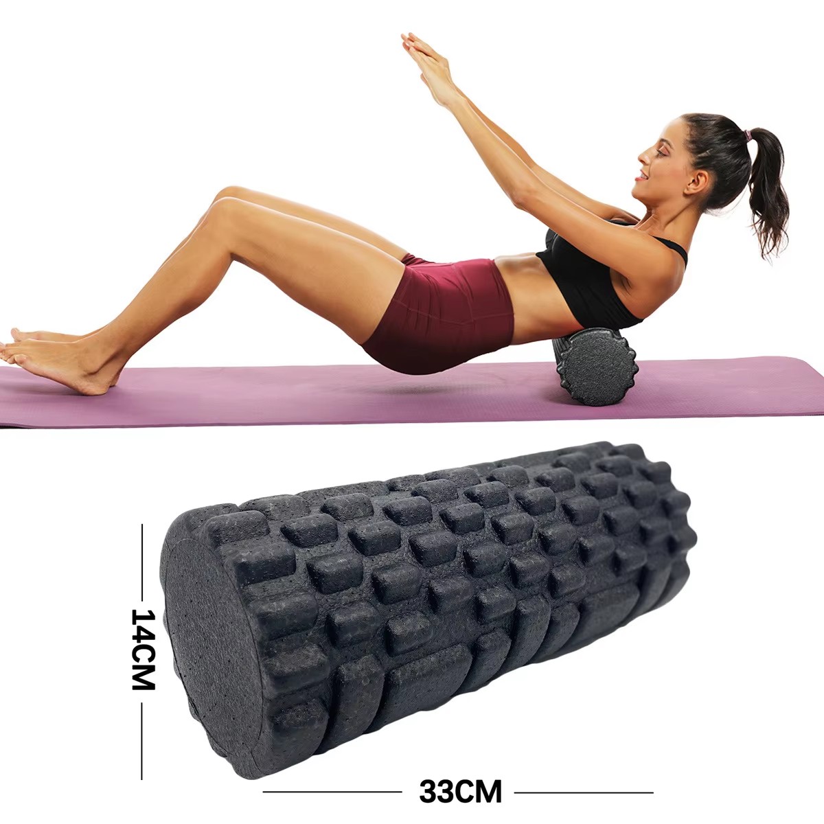 Pilates Yoga Body - 30/33 سنتيمتر اللياقة البدنية رغوة الأسطوانة