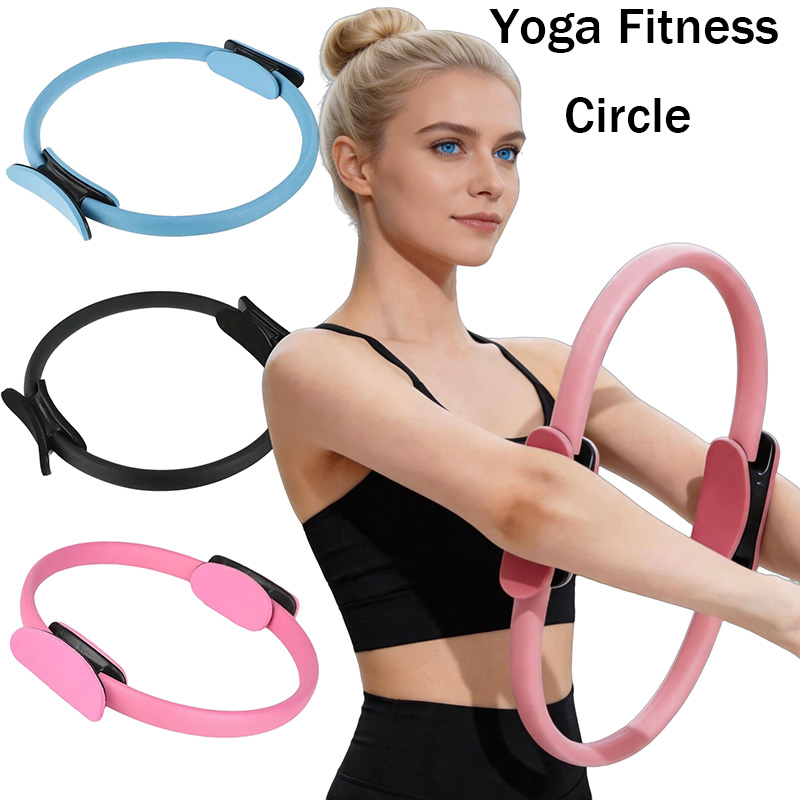 Pilates Yoga Ring Exercises - حلقة بيلاتس مرنة لليوجا واللياقة البدنية،