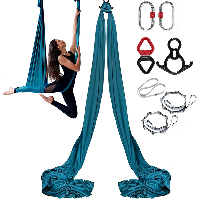 Aerial Silk Hammock - مجموعة أرجوحة يوغا هوائية من الحرير