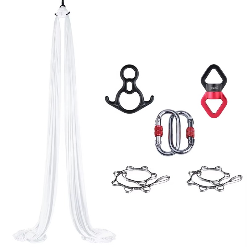 Aerial Silk Hammock - معدات يوغا هوائية فاخرة متقدمة 8