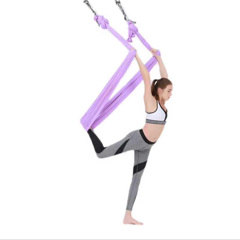 أرجوحة يوغا هوائية احترافية عا - مراجعة Aerial Silk Hammock وسعره