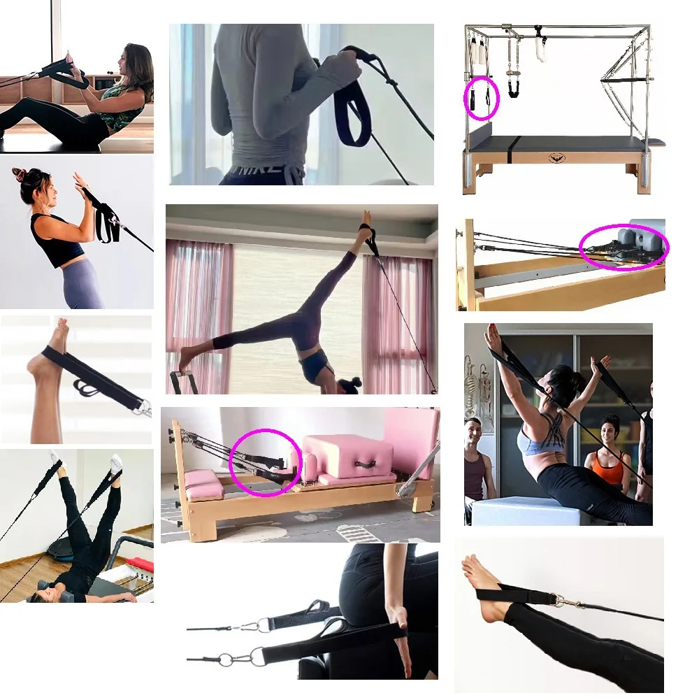حزام مطاطي مزدوج الحلقات لتمار - مراجعة Pilates Yoga Ring Exercises وسعره