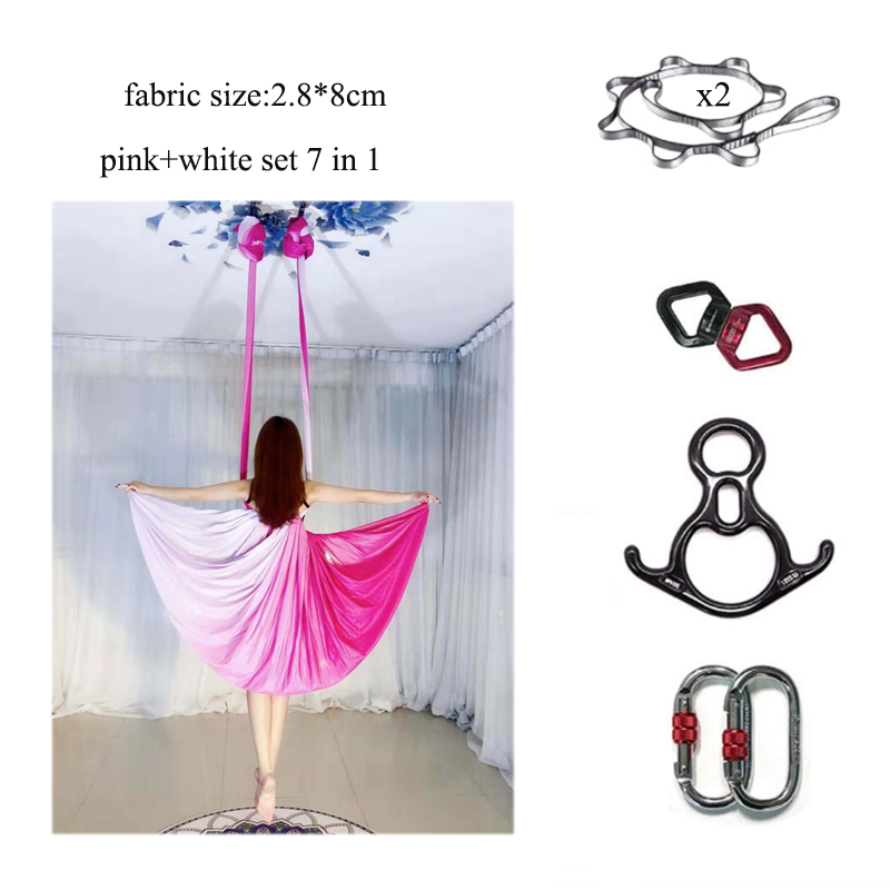 أرجوحة يوغا هوائية متدرجة الأل - مراجعة Aerial Silk Hammock وسعره