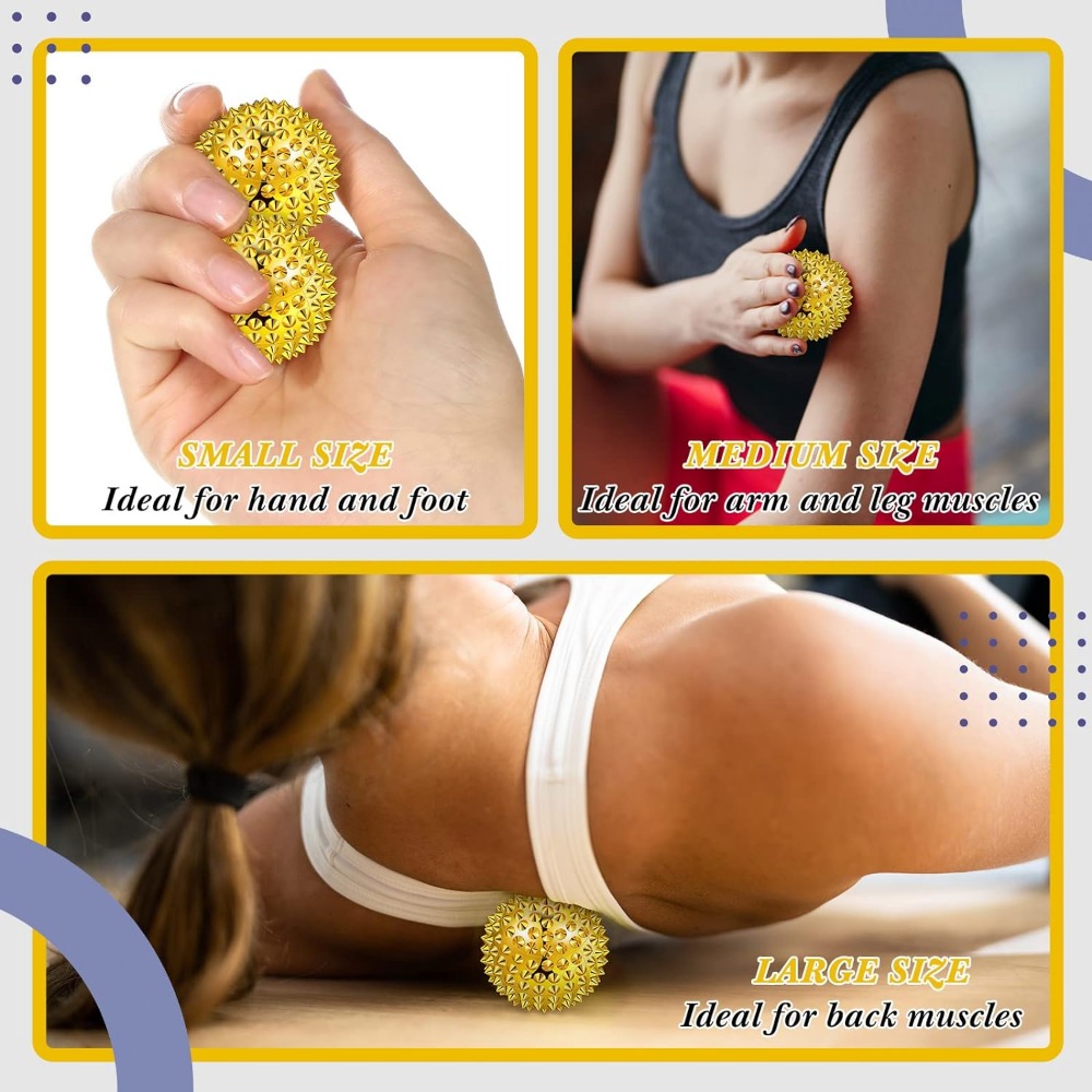 الكرة تدليك القنفذ المغناطيسي  - مراجعة Acupressure Ball Set وسعره