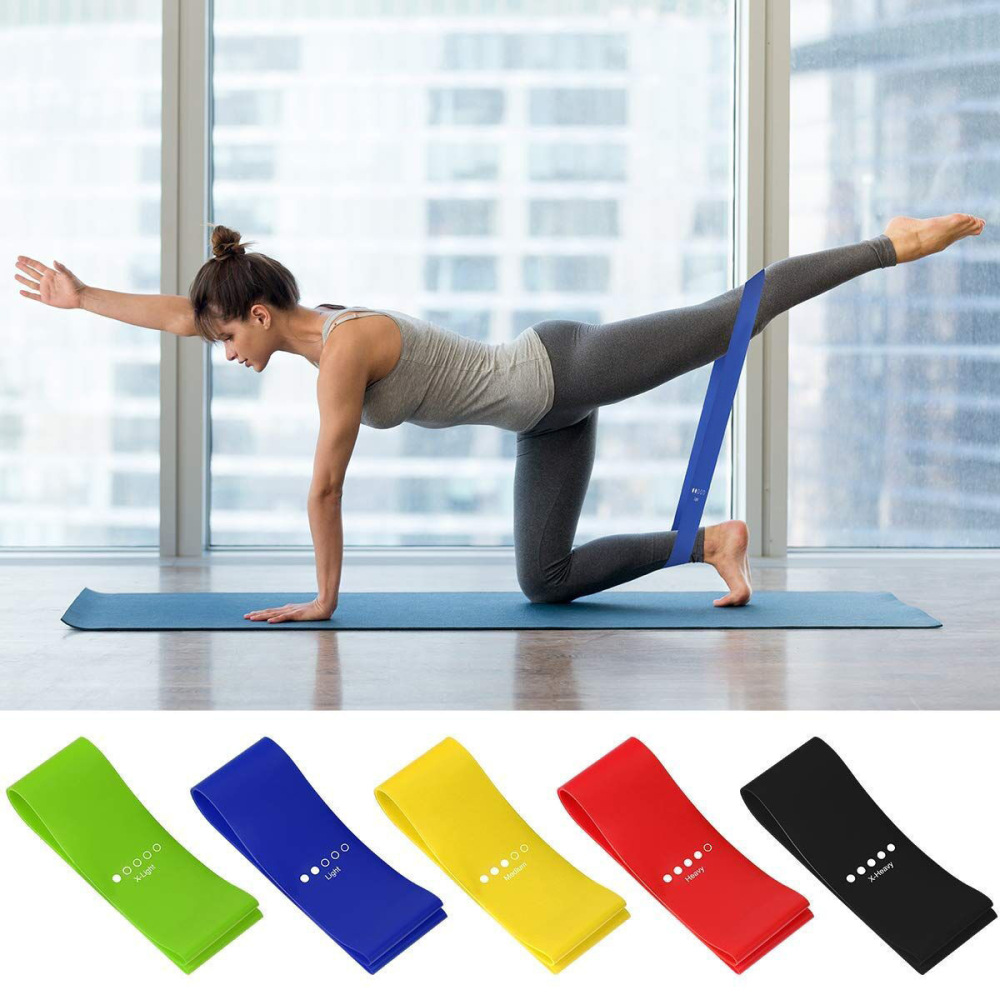 أشرطة مقاومة من مادة TPE للتما - مراجعة Pilates Yoga Ring Exercises وسعره