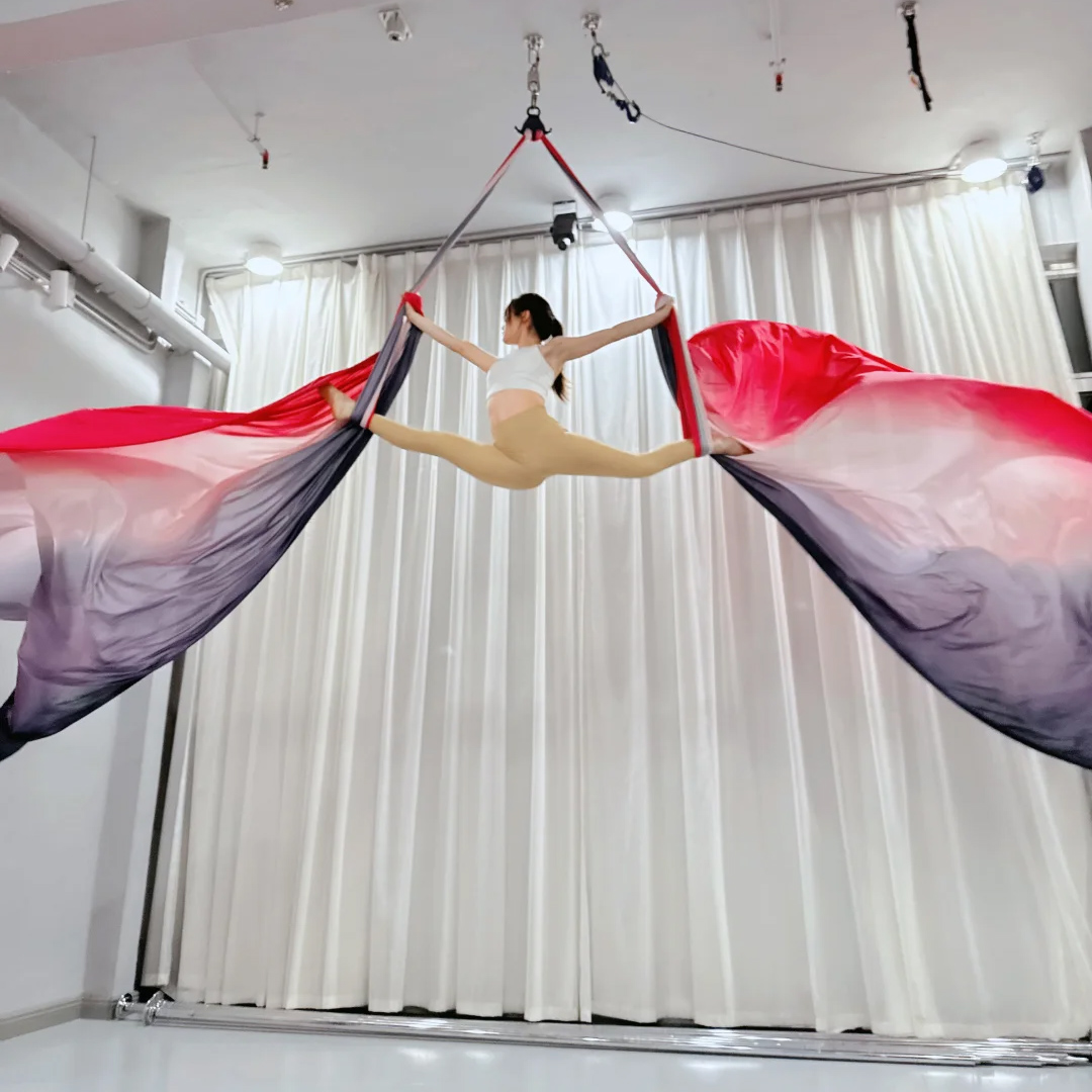 حبل يوغا هوائي بطول 10 أمتار،  - مراجعة Aerial Silk Hammock وسعره