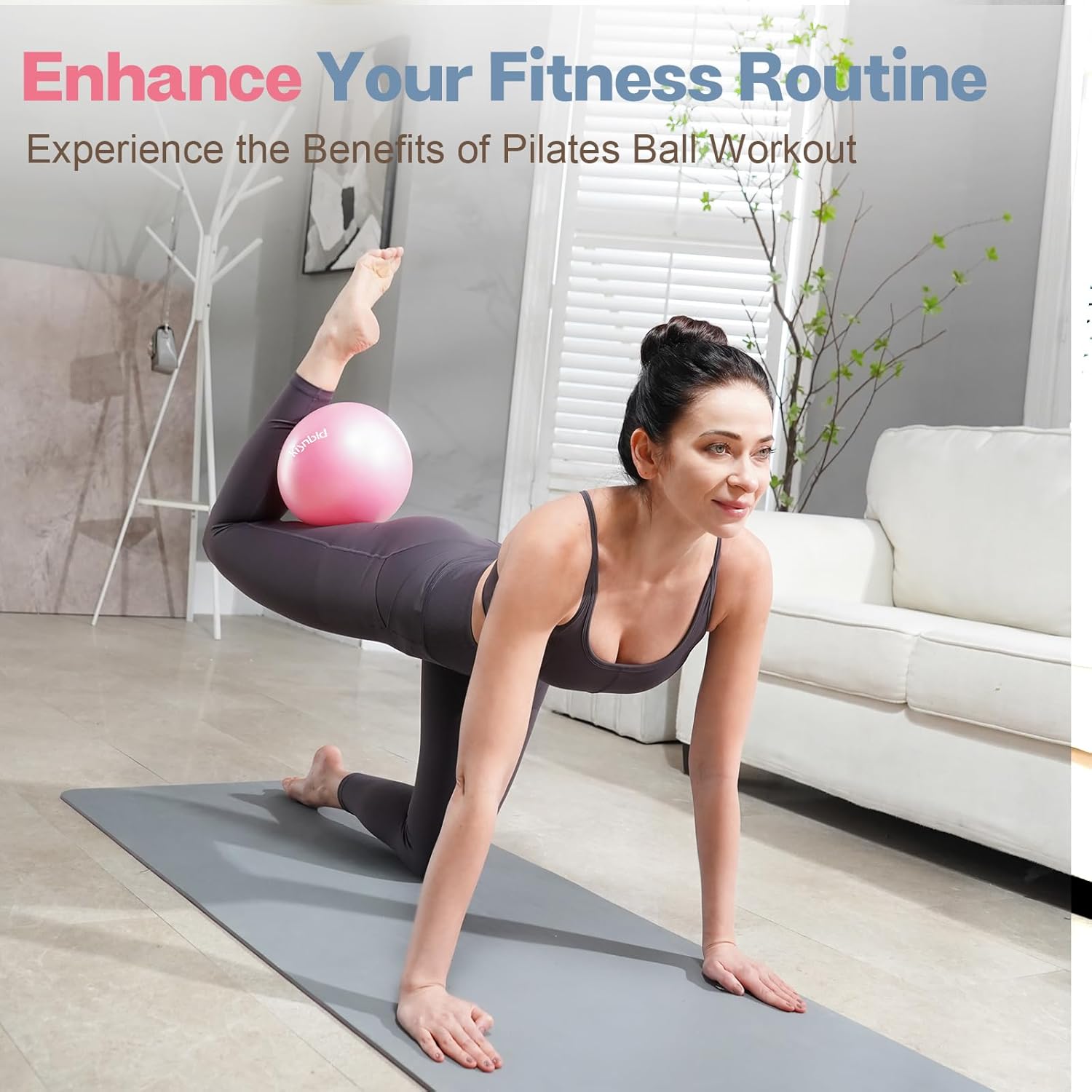 كرة تمارين صغيرة، كرة بيلاتس ص - مراجعة Pilates Yoga Workout At Home وسعره