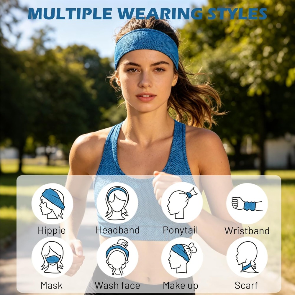 عصابة رأس رياضية للتبريد، قابل - مراجعة Pilates Yoga Towel وسعره