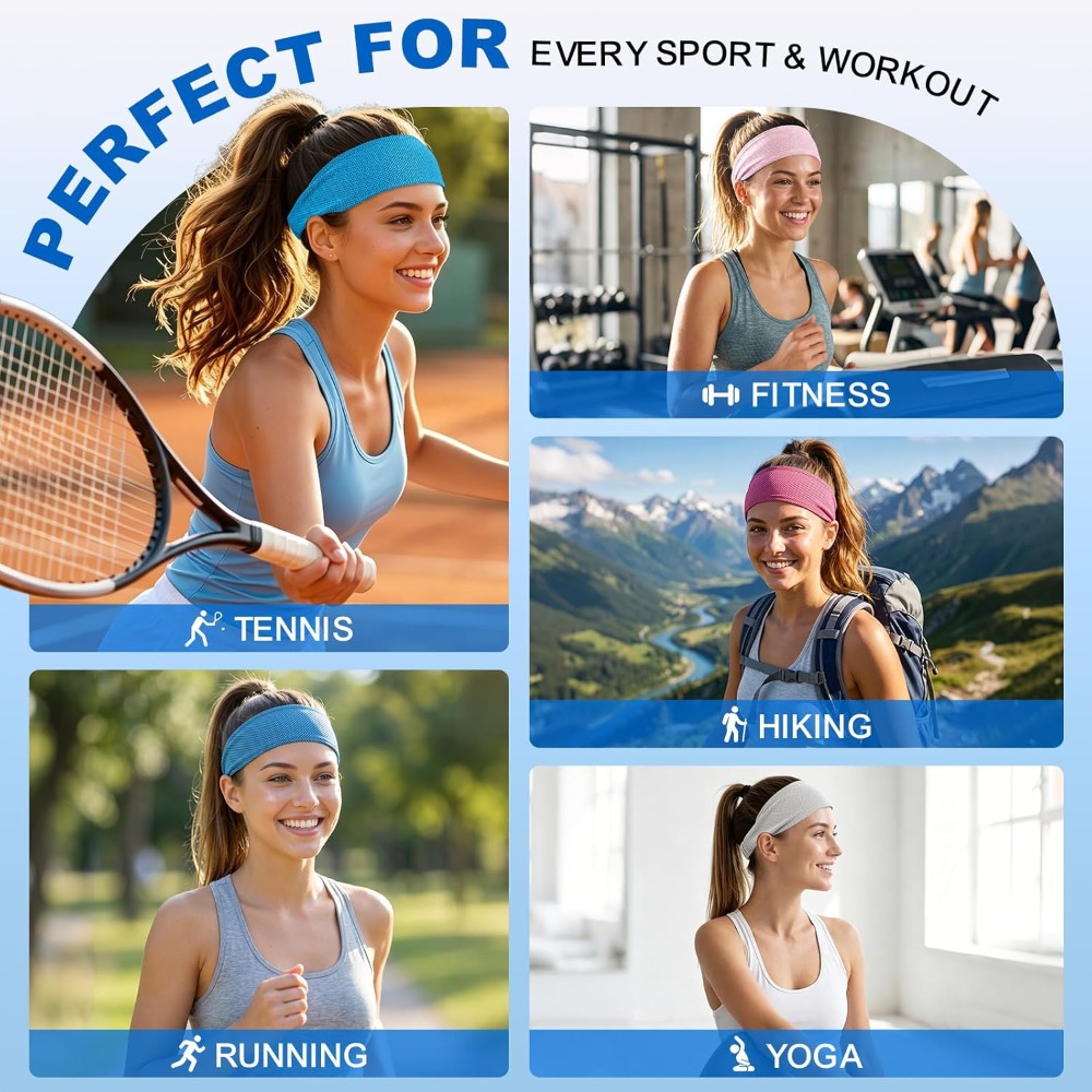 عصابة رأس رياضية للتبريد، قابل - مراجعة Pilates Yoga Towel وسعره