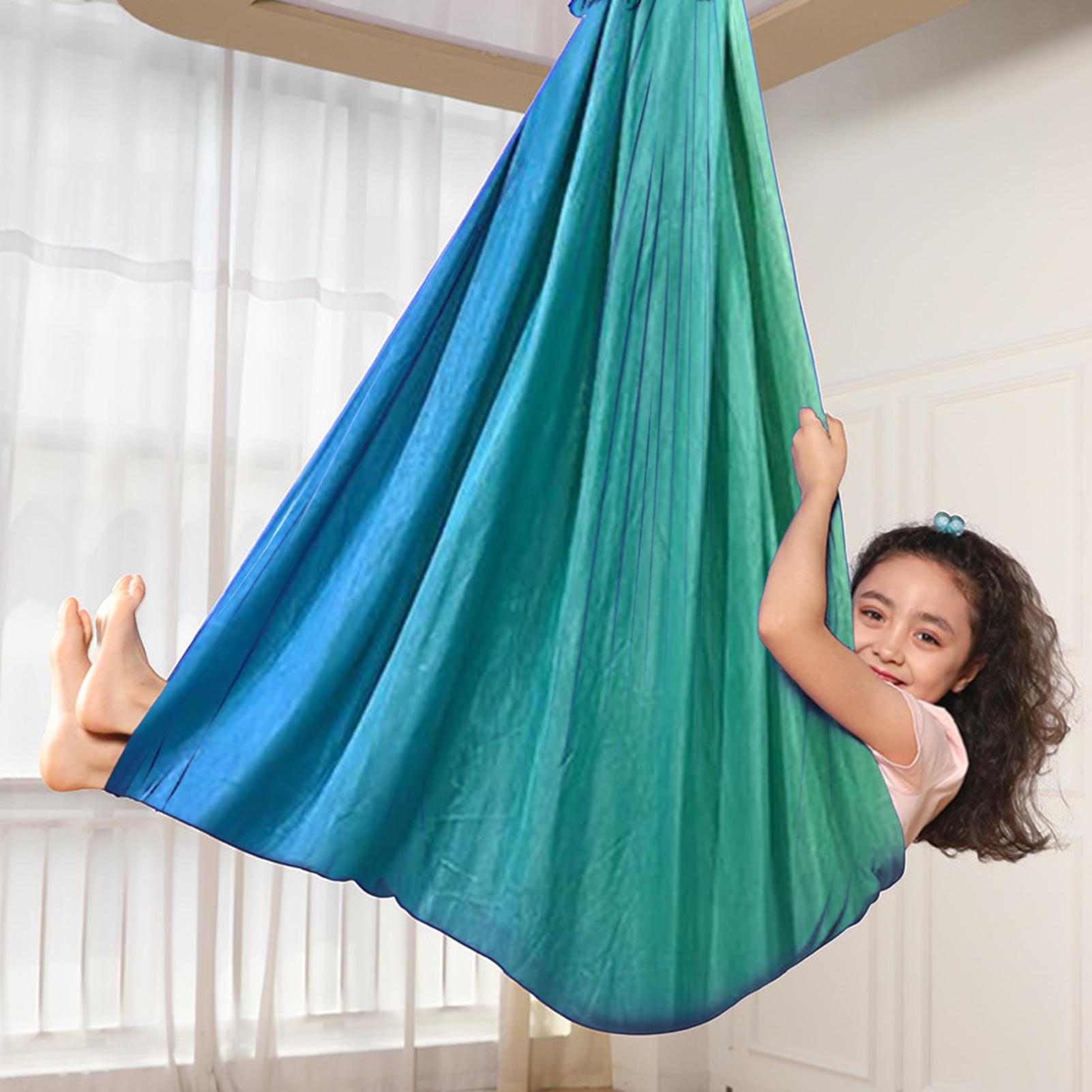 اليوغا سوينغ الحرير الجوي مرون - مراجعة Aerial Silk Hammock وسعره