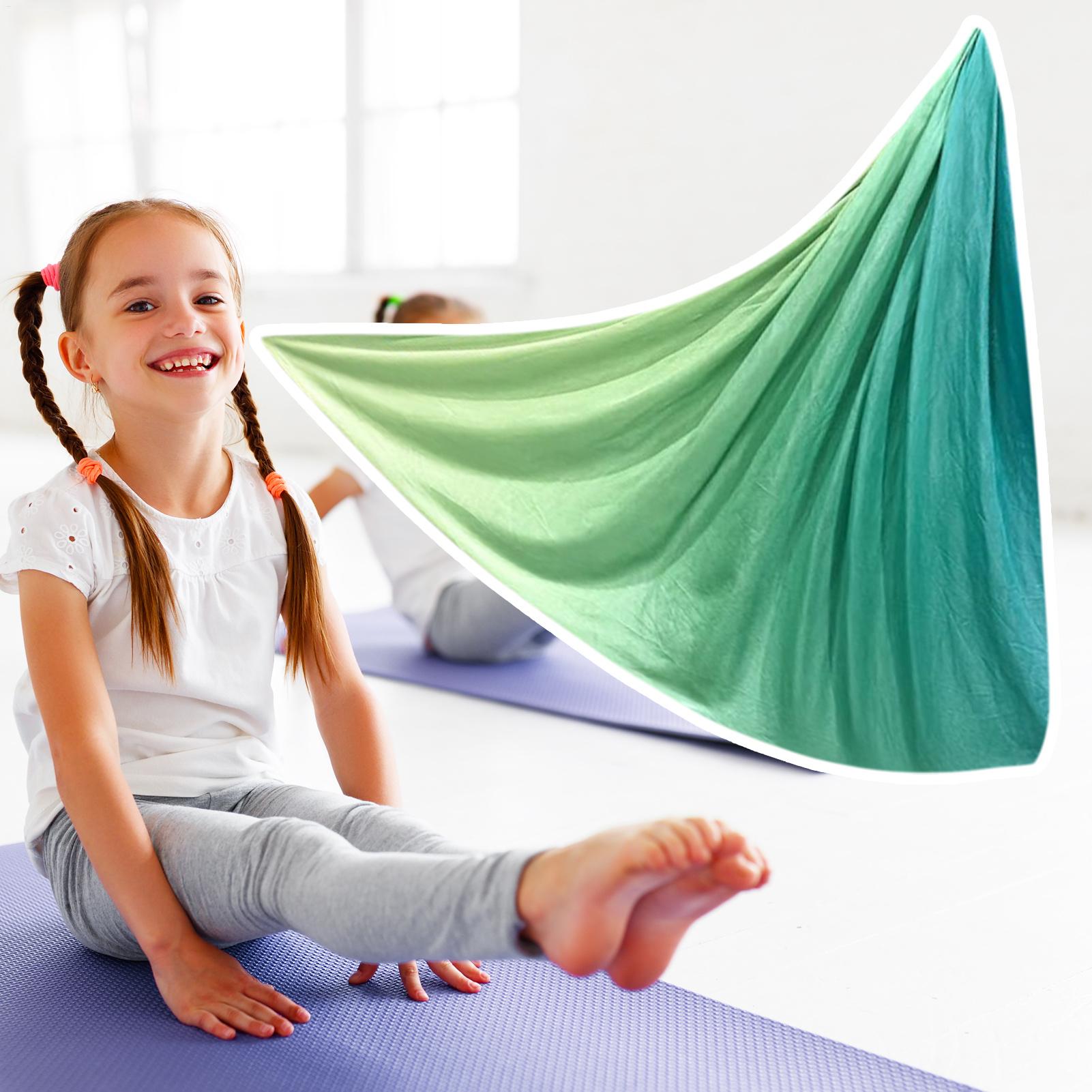 اليوغا سوينغ الحرير الجوي مرون - مراجعة Aerial Silk Hammock وسعره