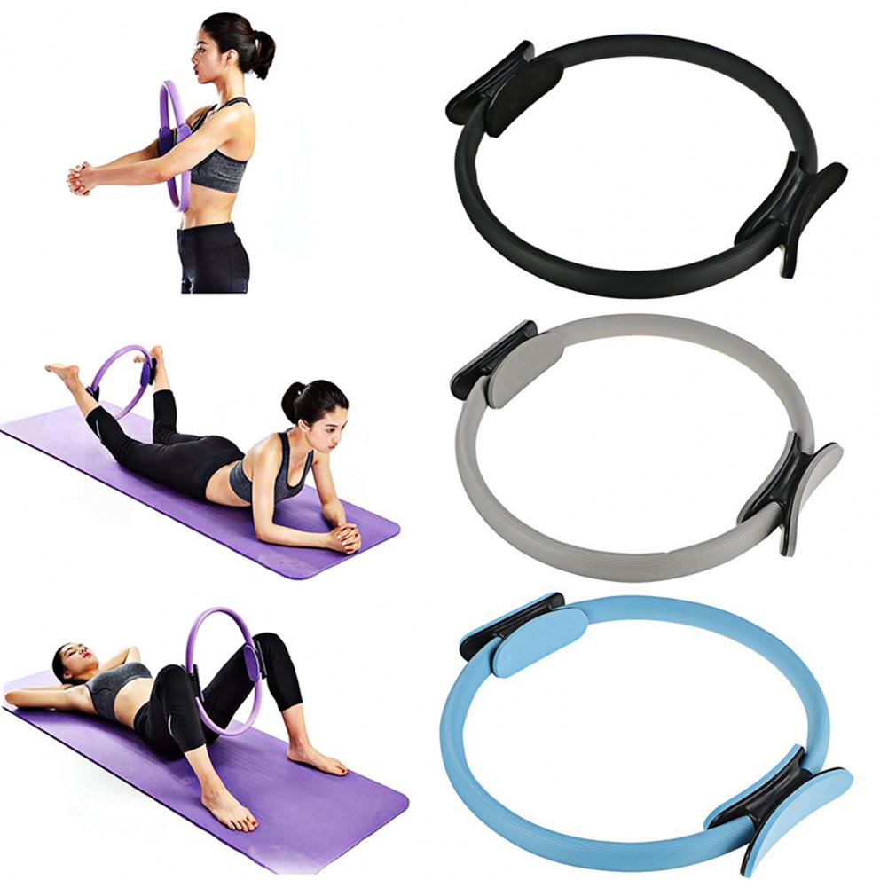 النساء اليوغا اللياقة البدنية  - مراجعة Pilates Yoga Ring Exercises وسعره