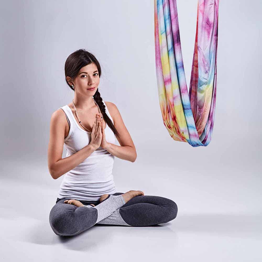 طقم حرير هوائي بطول 9 ياردات،  - مراجعة Aerial Silk Hammock وسعره