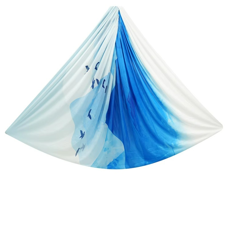 أرجوحة يوغا من الحرير الهوائي  - مراجعة Aerial Silk Hammock وسعره