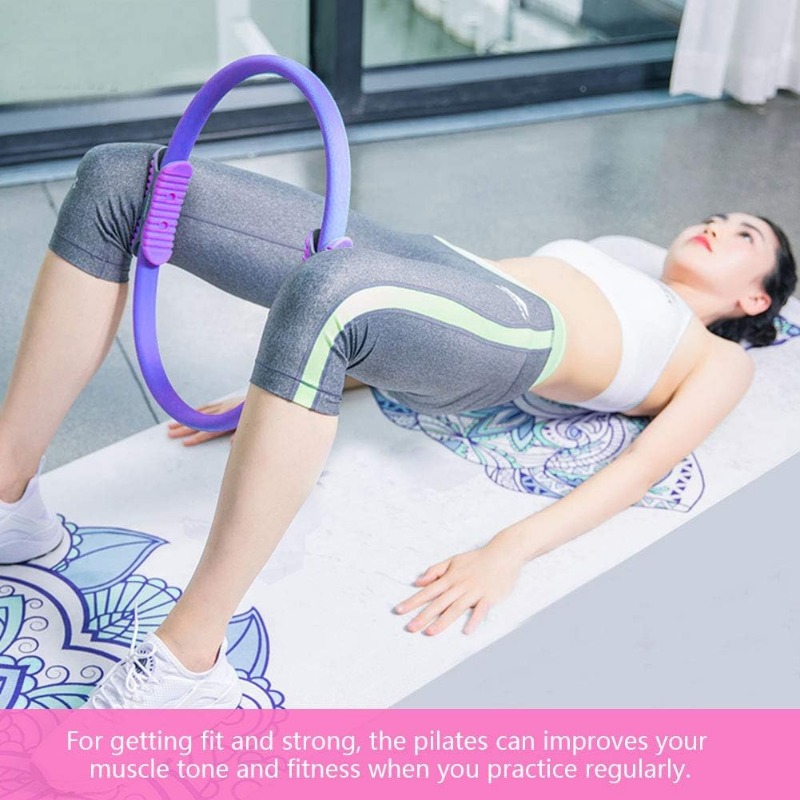 حلقة يوجا بيلاتيس متينة غير قا - مراجعة Pilates Yoga Ring Exercises وسعره